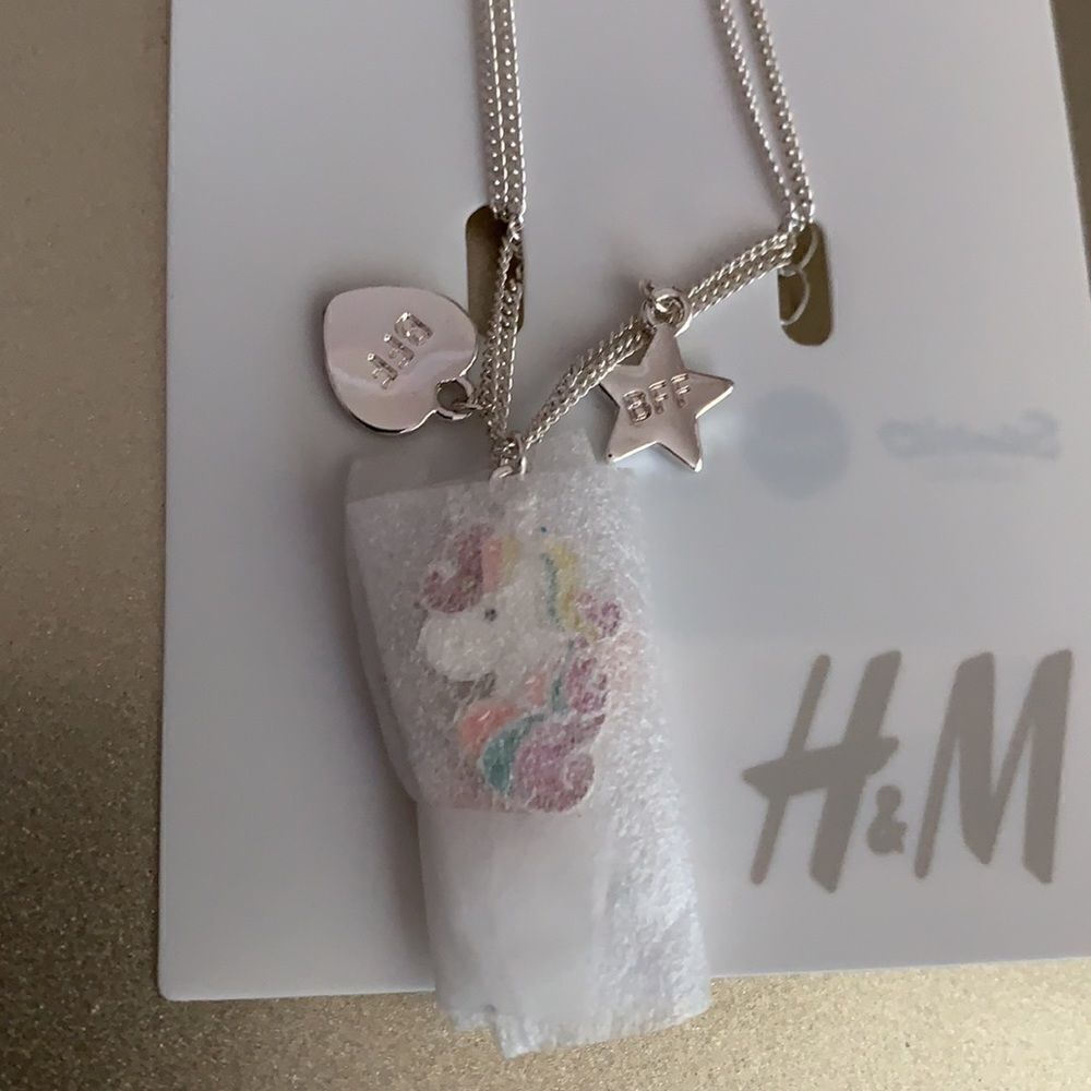 Unicorn best friend necklace set 2 - Picture 2 of 5